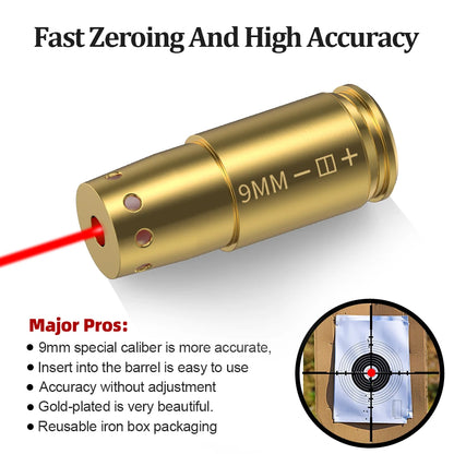 9MM red light calibrator professional calibration use - dedicated for short-term calibration