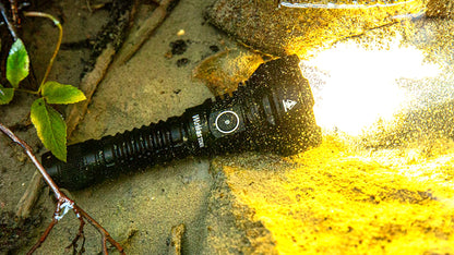 Wurkkos TD01C 21700 Rechargeable Tactical Flashlight LED USB-C 1800Lm Torch Buck Driver Throw 1000M IPX8 Waterproof Tail Switch