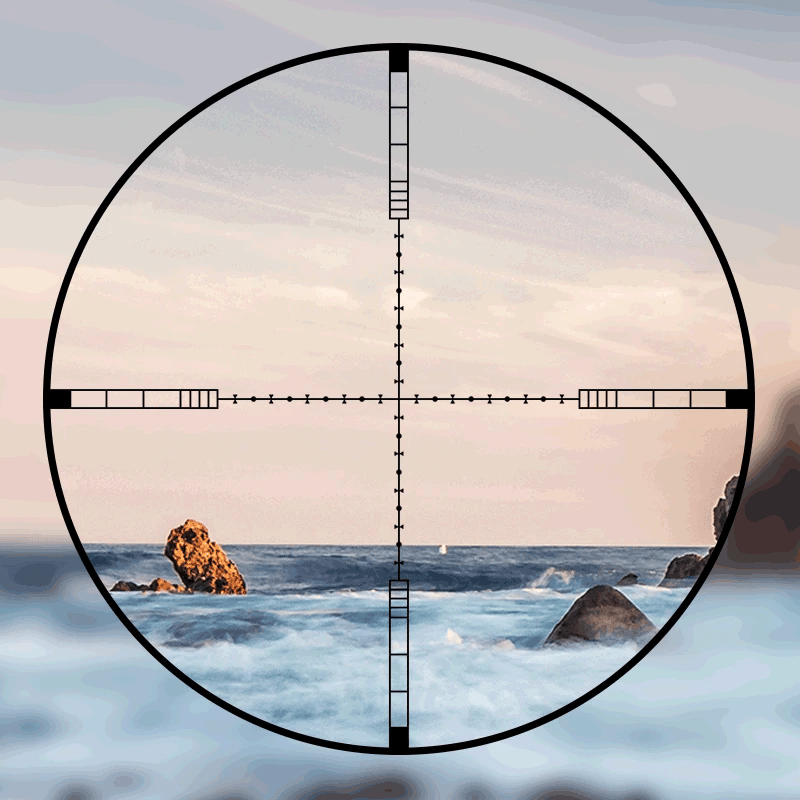 DIANA 4-16x44 Tactical Riflescope Optic Sight Green Red Illuminated