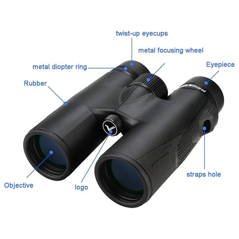 Svbony SV47 Binoculars for Adults, 8x32/8x42/10x42 Bak4 Prism HD FMC Lens Waterproof