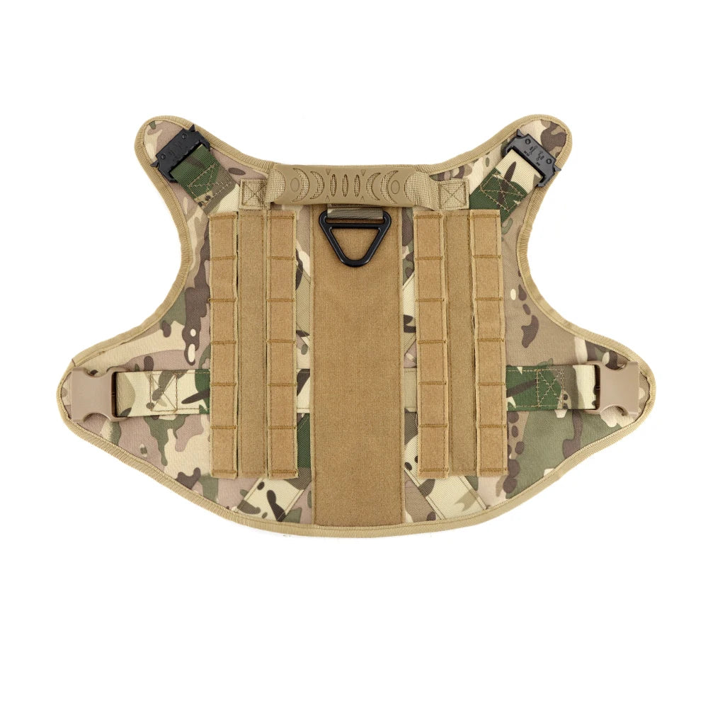 Tactical Dog Harness Leash Set for Large Dogs Military Harnesses
