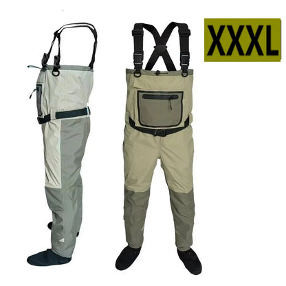 fly fishing tackle waders neoprene foot for men raft hunting Quick-dry Waterproof and breathable