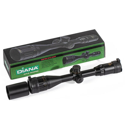DIANA 4-16x44 Tactical Riflescope Optic Sight Green Red Illuminated