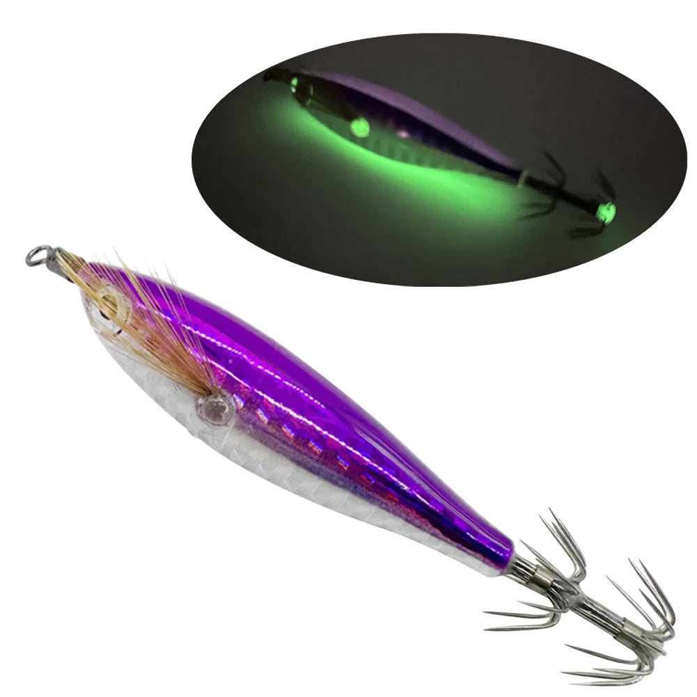 Luminous Fishing Bait Octopus Cuttlefish Fishing Bait Squid Hook Lure