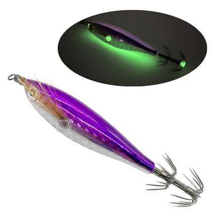Luminous Fishing Bait Octopus Cuttlefish Fishing Bait Squid Hook Lure