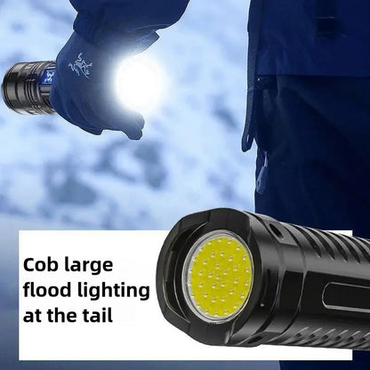 10000W Built-in Battery Flash Light Emergency Spotlights 9km 990000000LM 25000mah