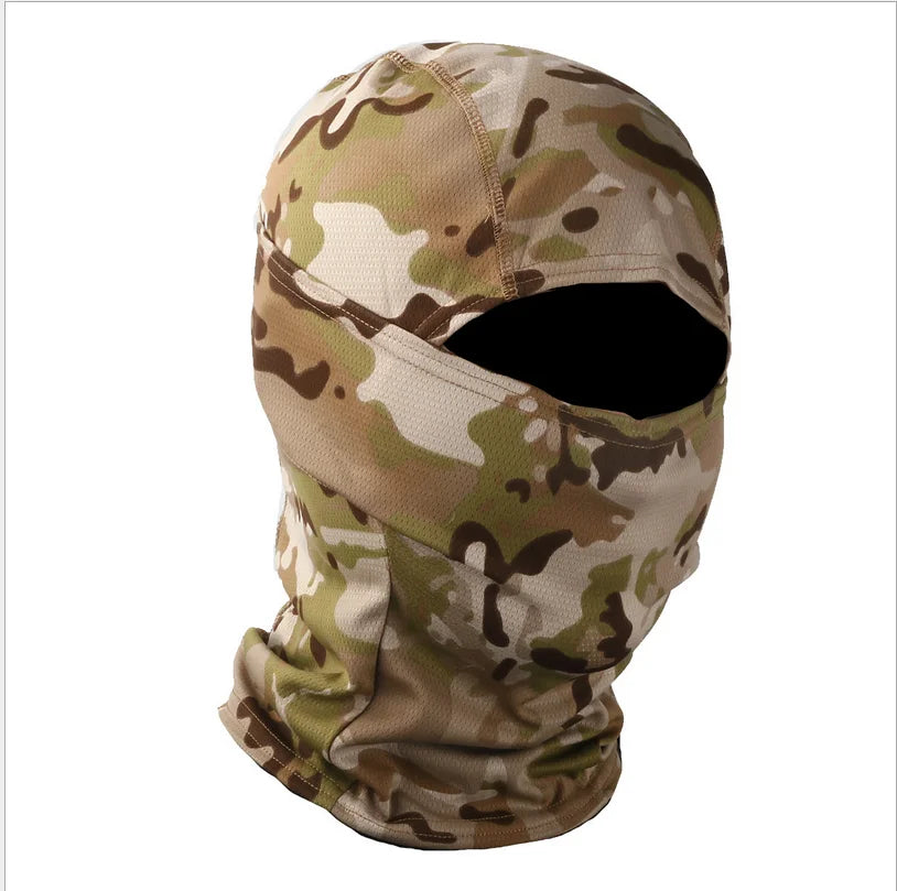 Tactical Fishing Balaclava Hood Full Face Mask Scarf Neck Gaiter