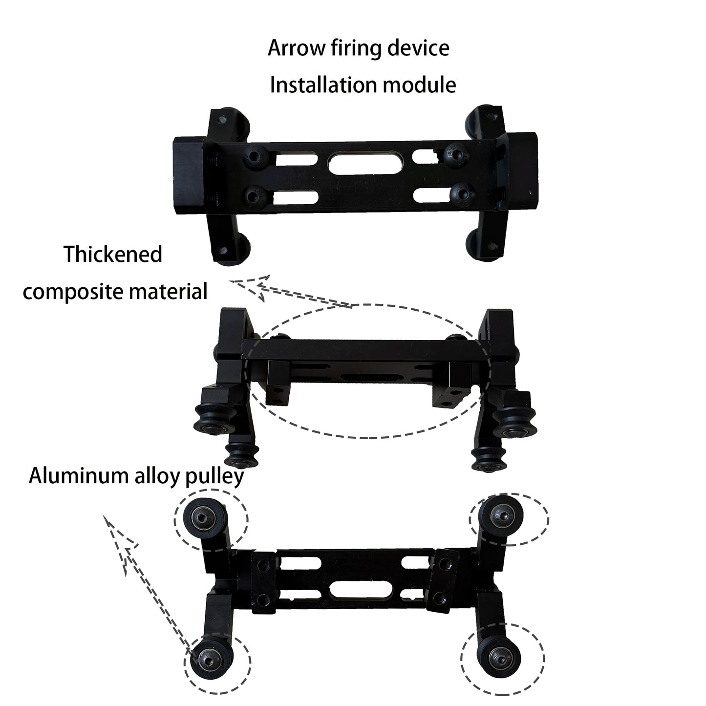 Powerful Slingshot Compound Bow Metal Hunting Catapult Continuous Fire Accessories Steel Ball Arrow Fishing Shooting Recurve Bow
