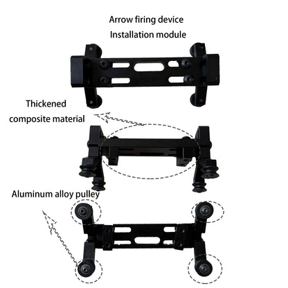 Powerful Slingshot Compound Bow Metal Hunting Catapult Continuous Fire Accessories Steel Ball Arrow Fishing Shooting Recurve Bow