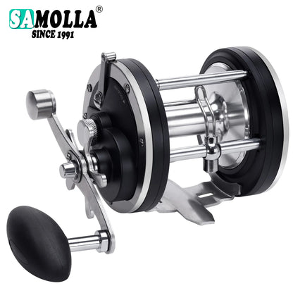Saltwater Fishing Reels 7+1bb Casting  Gear Ratio 4.1/4.4:1 20-30KG Baitcasting Reel