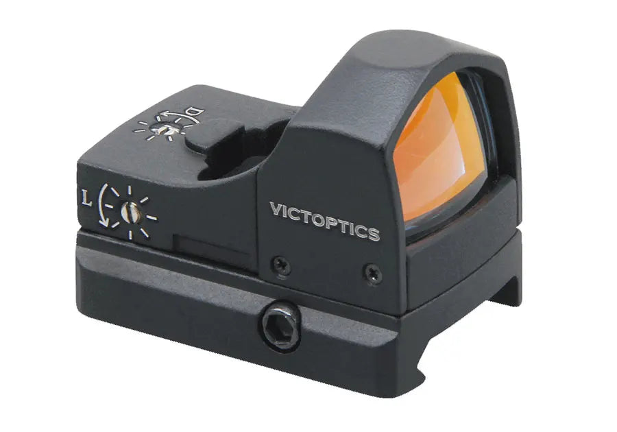 VictOptics 1x17x22 Red Dot Sight | 3.5MOA&6-Level Dot | Compatible With Docter Footprint | Weaver&Dovetail Mount | Lightweight