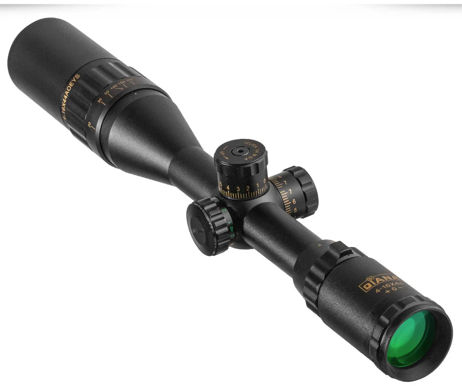 DIANA 4-16x44 Tactical Riflescope Optic Sight Green Red Illuminated