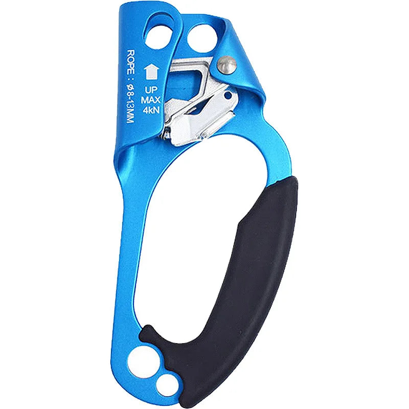 Outdoor Rock Climbing Hand Ascender SRT Ascend Device Mountaineer Handle Ascender Left Hand Right Hand Climbing Rope Tools