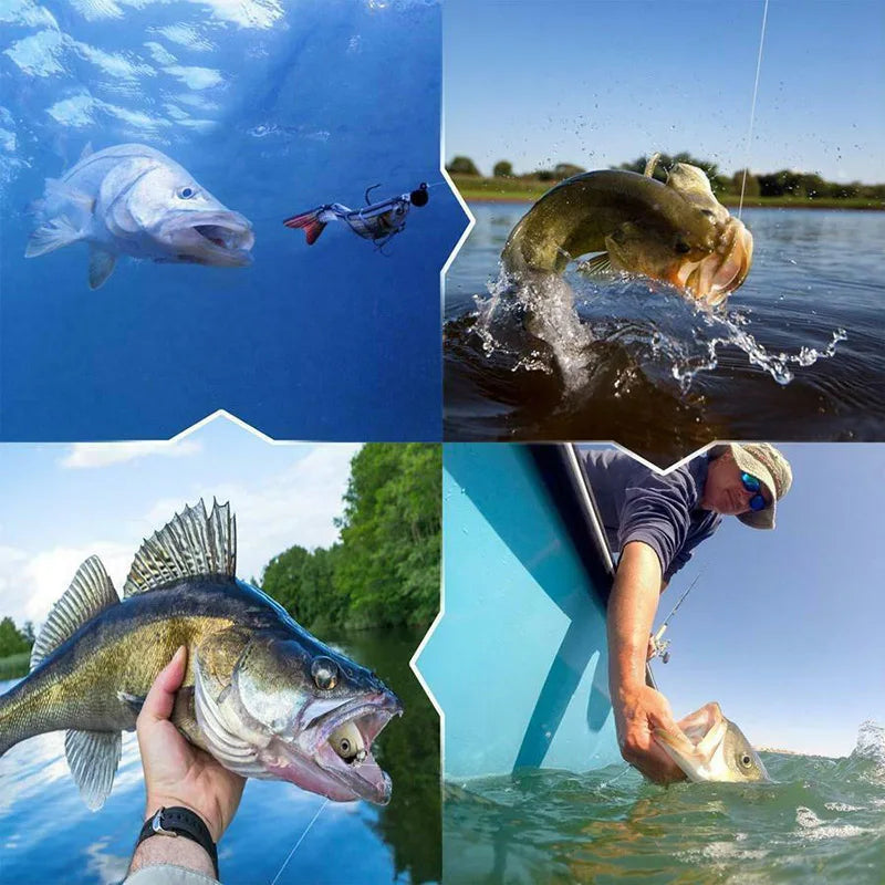 5pcs Bionic Fishing Lure fishhooks set Lifelike Fish Bait Artificial Swimbaits hook for Freshwater Saltwater Fishing Accessories