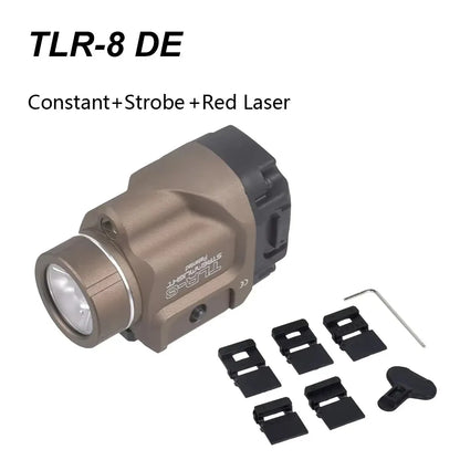 TLR-1 HL TLR1 TLR-7 TLR7 TLR 7X TLR8 Pistol Scout Weapons Light LED Strobe Flashlight for Airsoft G17 Taurus Fit 20mm Rail