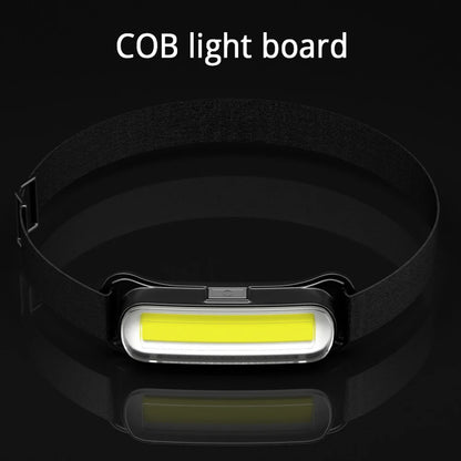 USB Rechargeable LED Headlamp 3 Modes Flashlight Waterproof Head Light Adjustable