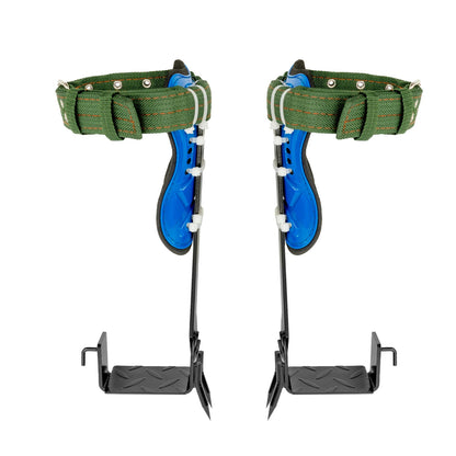 Tree Climbing Spikes Kit w/Safety Harness Gloves Double Teeth
