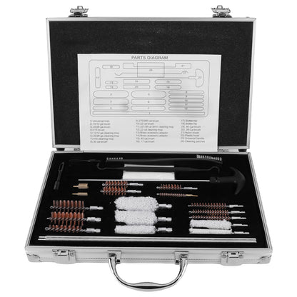 Gun Cleaning Kit Gun Cleaner Set Gun Brush Pipe Cleaning Tools Kit Barrel Brush Tool for Hunting and Gun Maintenance