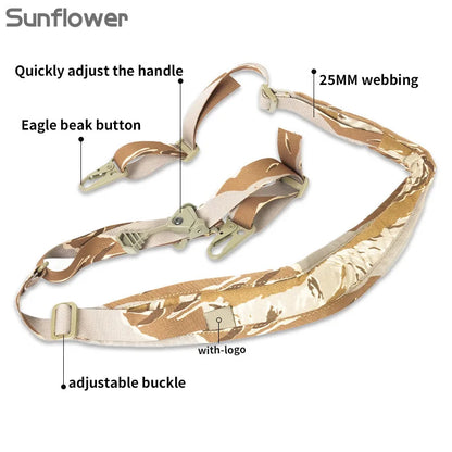 US Warehouse Tactical Nylon Rifle Sling Quick Adjustment 2 Point Padded