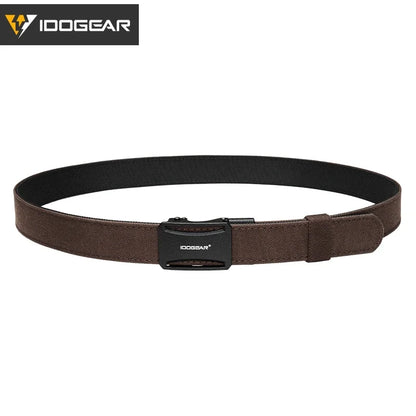 IDOGEAR Tactical Ratchet Belt 1.25” EDC Gun Belt Heavy-Duty Nylon CCW Belts