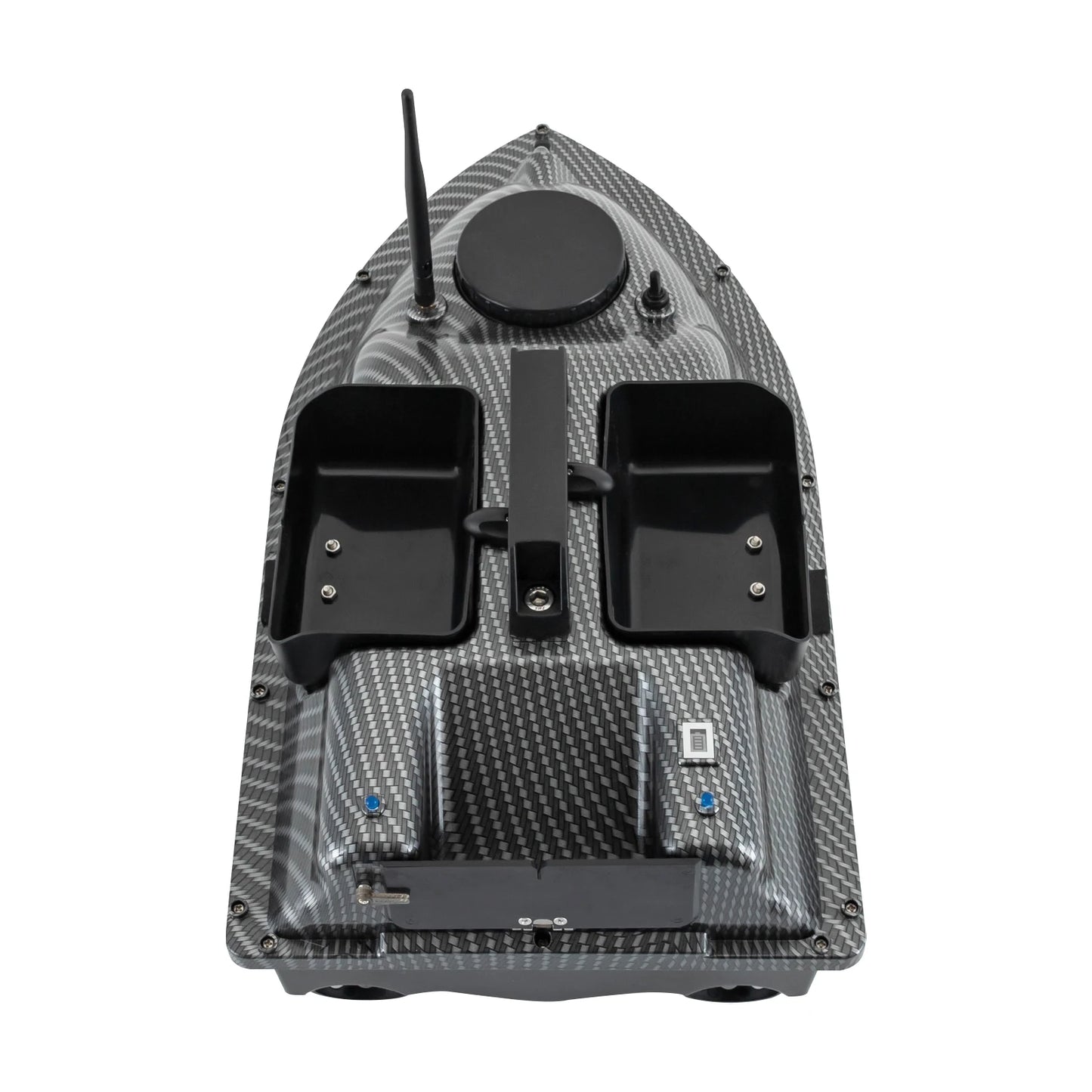 Rechargeable GPS Fishing Bait Boat with 2 Batteries 16 Positioning Points 2kg Load Bait Boat