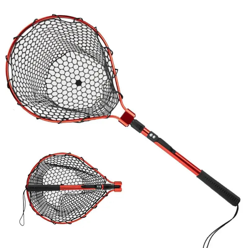 Telescoping Fishing  Net  Folding Fishing Net With Handle