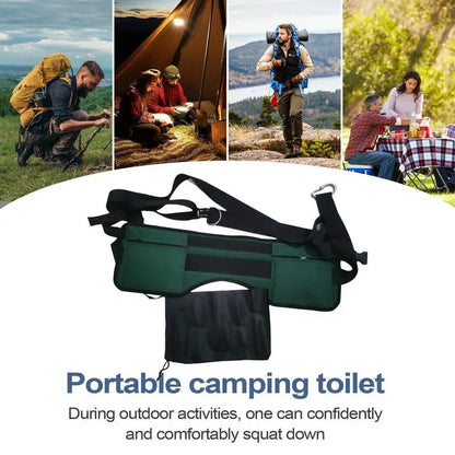 Crap Strap for Pooping in The Woods Portable Toilet Solution for Hunting Hiking