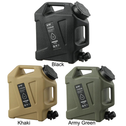 12L Camping Water Container Large Capacity No Leakage BPA Free