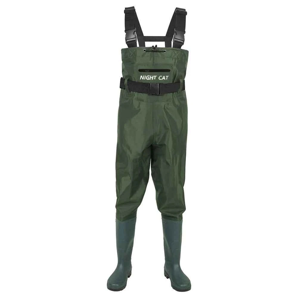 Fishing Wader for Men Women Waterproof Chest Wader with Boots Belt Breathable Lightweight