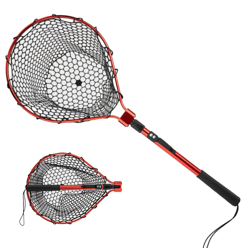 Telescoping Fishing  Net  Folding Fishing Net With Handle