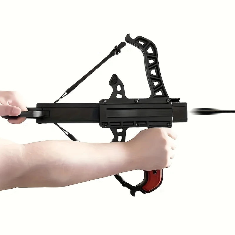 7-shot Archery and Steel Ball Dual-purpose Bow Elastic Shooting  Outdoor Hunting Shooting