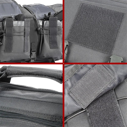 LQARMY 32 38 42 48 inch Double Rifle Case  Airsoft Gun Case
