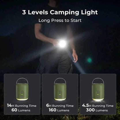 WESTTUNE Tiny Air Pump  4.5kPa  with Magnetic Design for Inflatable Air Mattress Sleeping Pads
