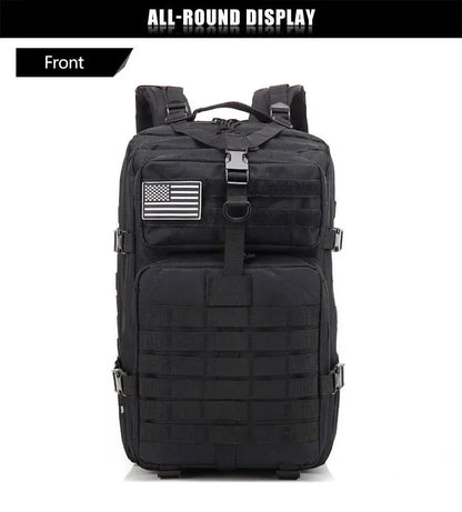 45L Man Hunting Tactical Backpacks Outdoor Traveling Trekking  Bags Outdoor 3P School Pack EDC Molle Pack for Hiking Bag