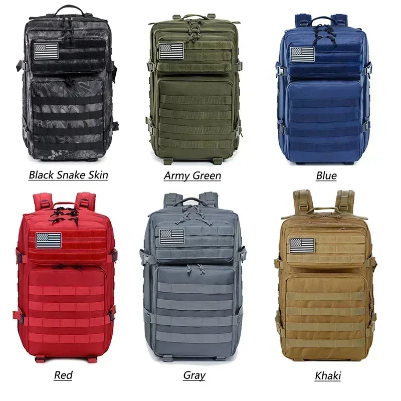 45L Hunting Large Capacity Outdoor Tactical Backpacks for men/Women