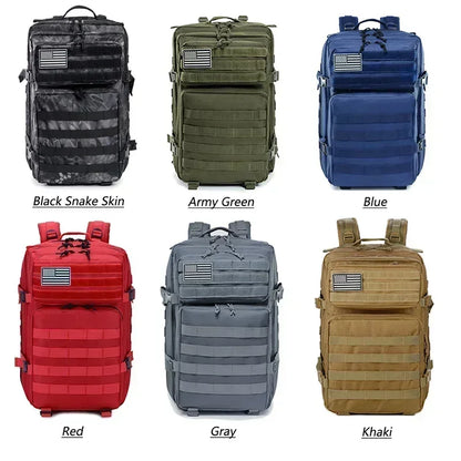45L Hunting Large Capacity Outdoor Tactical Backpacks for men/Women