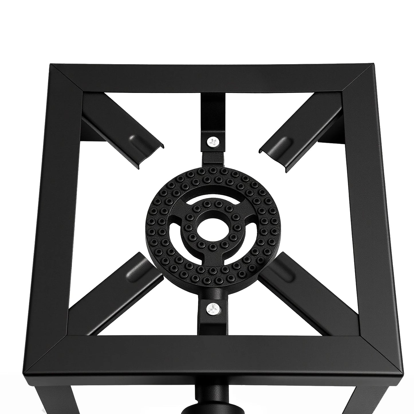 Portable 1/2 Burner Outdoor Gas Stove Propane Cooker with Adjustable 0-10Psi Regulator Hose for Patio Camping, BBQ