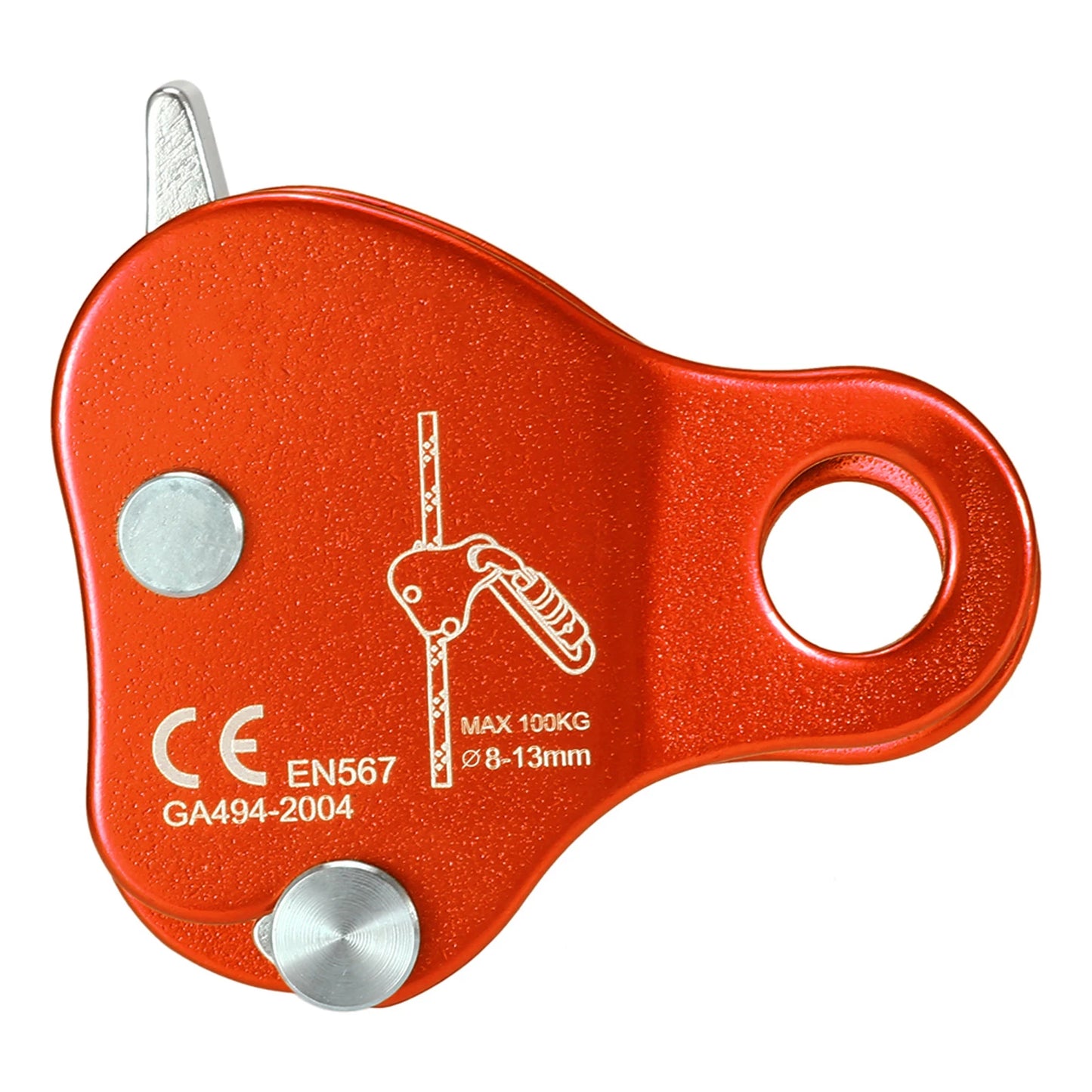 Climbing Ascender Lixada Climbing Protective Ascender 220LB Climbing  Device Rope Grip Outdoor Climbing Rigging 8-13MM Rope