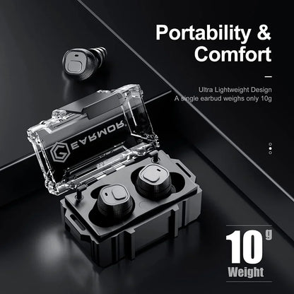 EARMOR M20 Electronic Earplugs Shooting Range Hunting Hearing ear Protection Earbuds Active Noise Canceling Earmuff