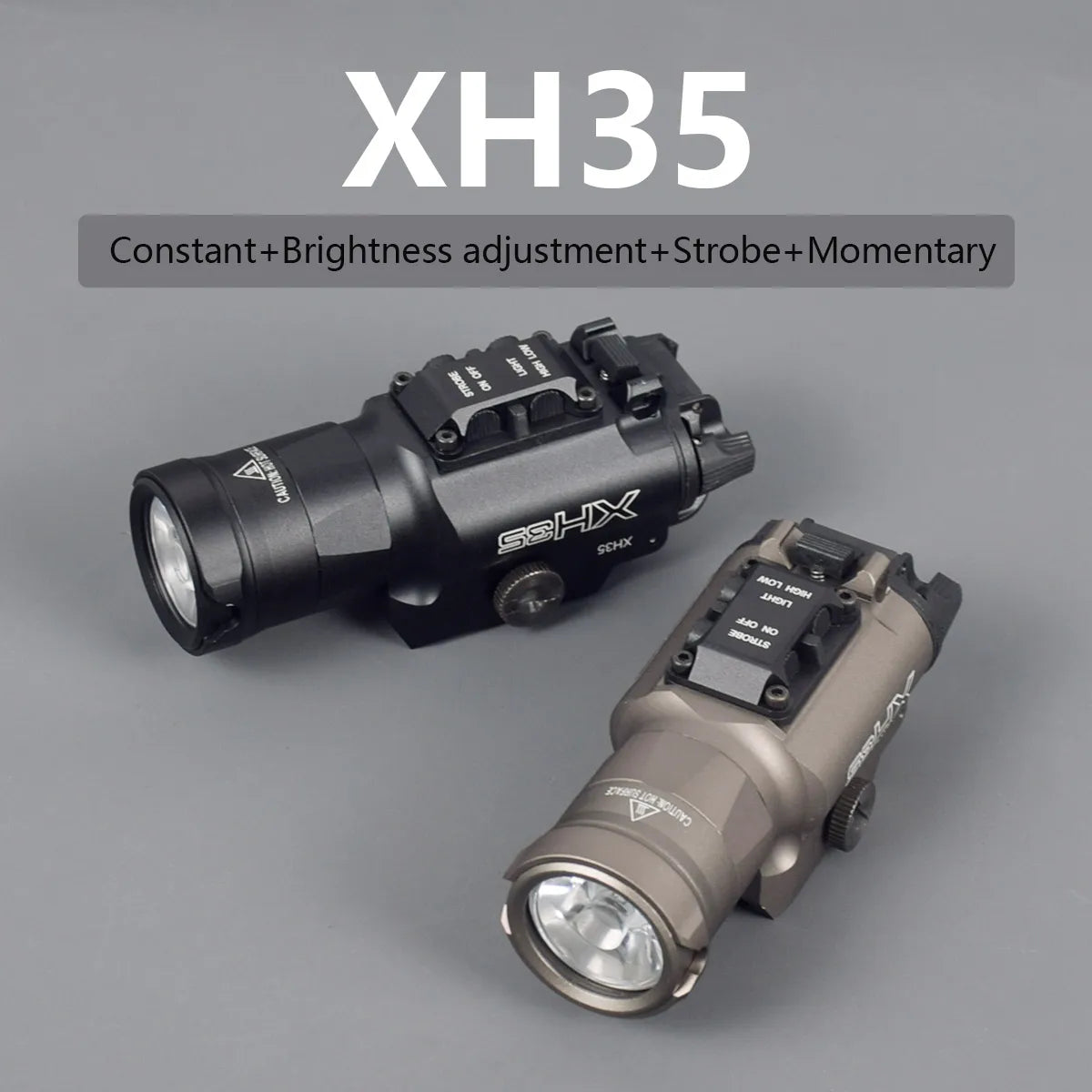 Tactical SureFire LOGO X300 Ultra XH35 X300UH-B Weapons Gun Light Lanterna Torch For Airsoft Pistol G17 G18 G19 G22 20mm Rail