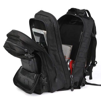 LQARMY 35L Tactical Backpack Molle Assault Rucksack Men Women Backpacks