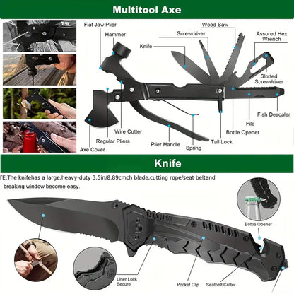 Outdoor Supplies Camping Emergency Equipment Camping Survival Tool Set Multifunction