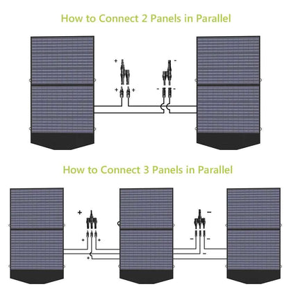 ALLPOWERS SP027 Foldable Portable Solar Panel 100W / 200W Solar Battery Charger