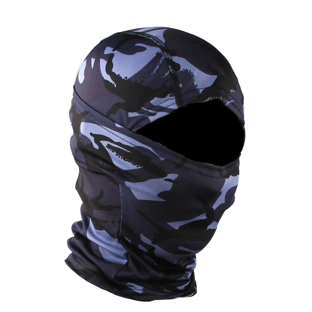 Tactical Fishing Balaclava Hood Full Face Mask Scarf Neck Gaiter