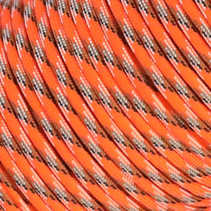 5M/15M/30M 7-Core 550 Paracord 4mm Parachute Cord Outdoor Camping