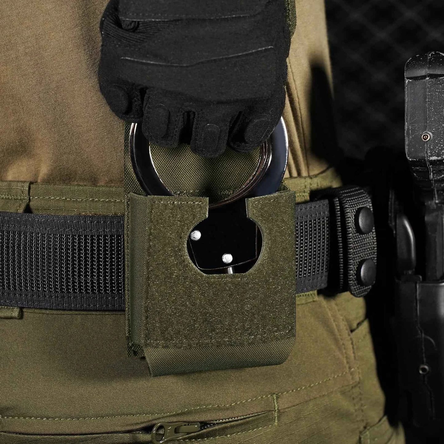 KRYDEX Tactical Handcuffs Pouch Low Profile