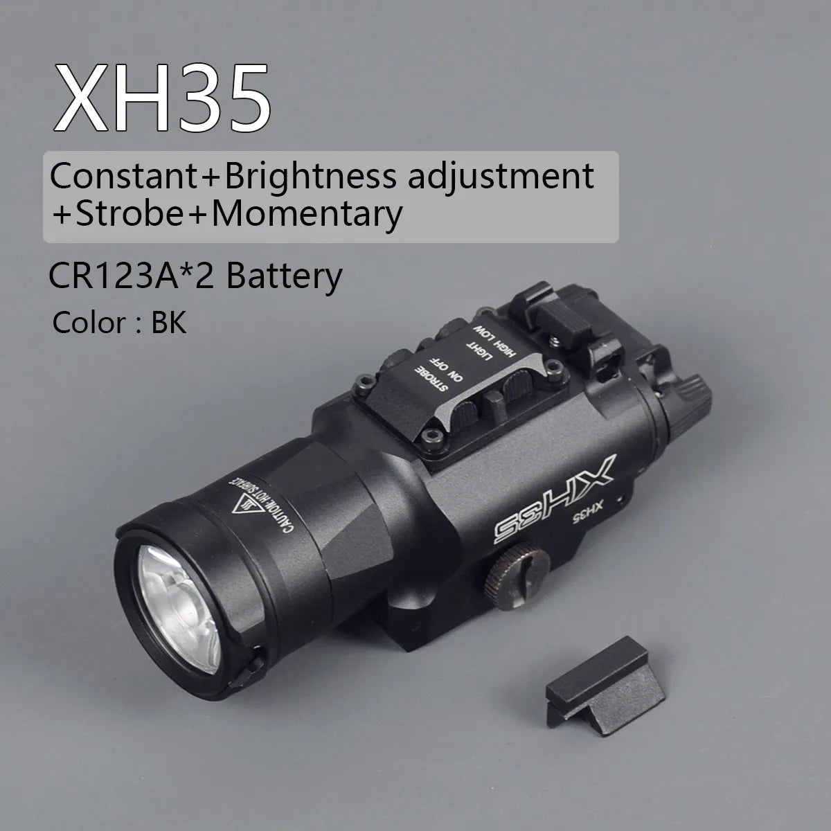 Tactical SureFire LOGO X300 Ultra XH35 X300UH-B Weapons Gun Light Lanterna Torch For Airsoft Pistol G17 G18 G19 G22 20mm Rail