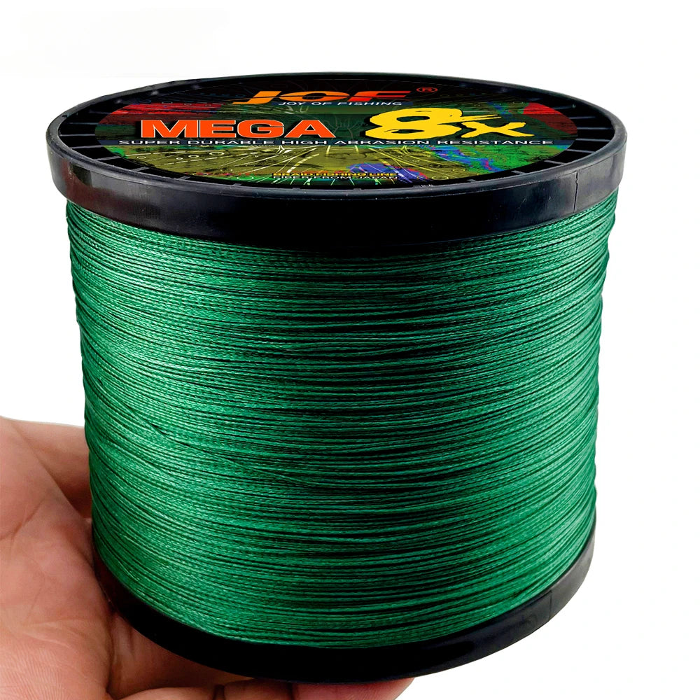 New 8 Strands PE Fishing Line Predatory Braided Wires 100M 300M 500M 1000M Multifilament Sea Carp Lines Durable Smooth Tackle