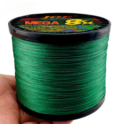 New 8 Strands PE Fishing Line Predatory Braided Wires 100M 300M 500M 1000M Multifilament Sea Carp Lines Durable Smooth Tackle