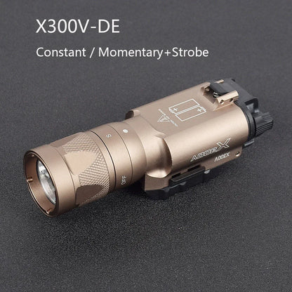 Tactical Surefire X300 X300U X300UH-B XH35 Pistol X300V Scout Light Airsoft Weapons Strobe Flashlight Hunting Gun Gear
